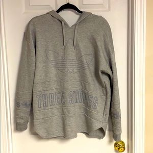 Adidas gray hoodie